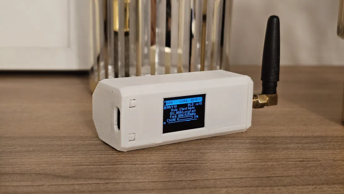 Case compact pin 18650 cho Heltec V4 (Heltec Lora32 V4) - Image 3