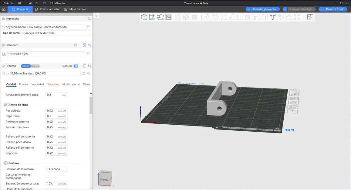 Giá đỡ cho bộ cuốn dây rèm (Soporte para recogedor de persianas) - Image 2