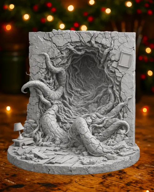 Diorama Cổng Upside Down – Cảnh Lấy Cảm Hứng Từ Stranger Things - Image 1