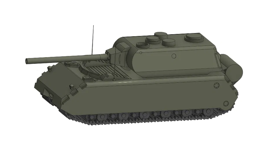 Xe tăng Đức Panzer VIII Maus (Panzer VIII Maus Germany Tank) - Image 1