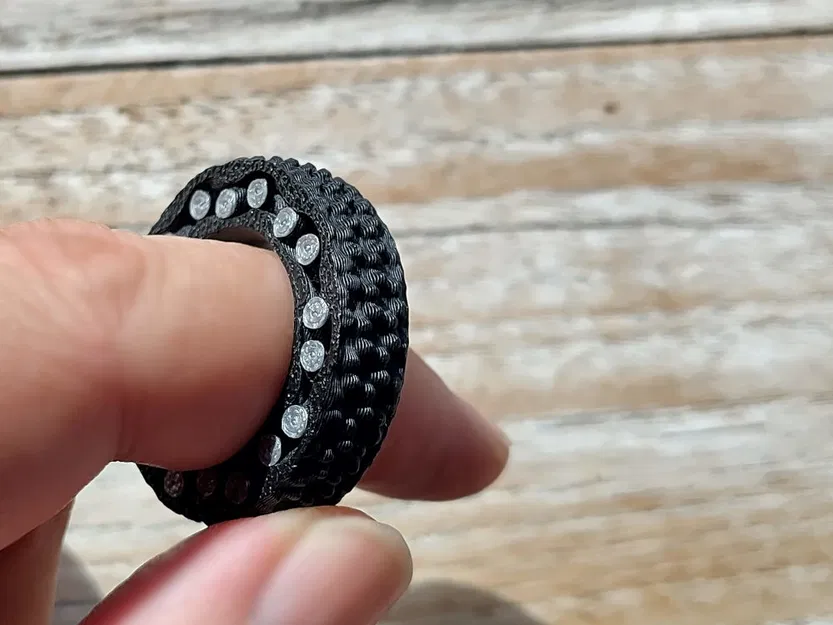 Vòng fidget gear ring bánh răng hành tinh 1 răng (single-tooth planets) - Image 3