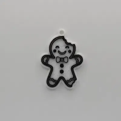 Móc khóa Người Bánh Gừng Bị Cắn (The Bitten Gingerbread Man Keychain)