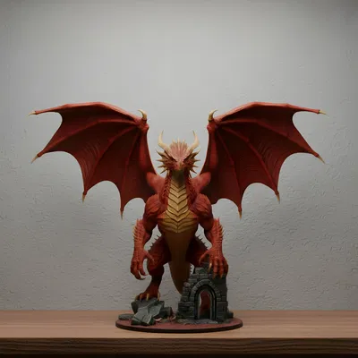 Rồng D&D Hủy Diệt Ngôi Làng (Village Destroyer D&D Dragon)