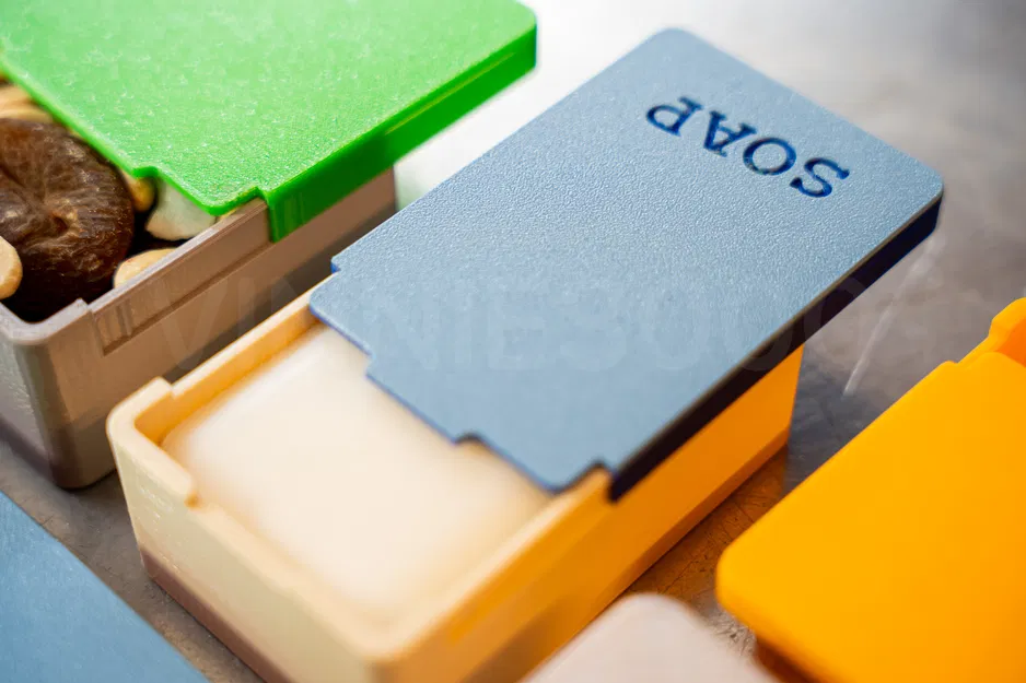 Hộp lưu trữ nắp trượt (mọi kích cỡ, parametric - FreeCAD 1.0.0) - Image 8