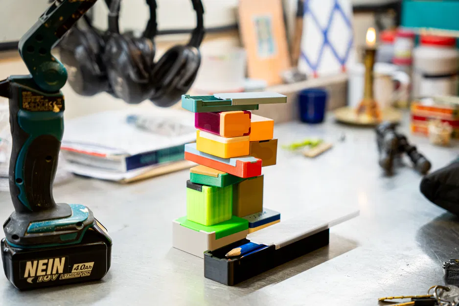 Hộp lưu trữ nắp trượt (mọi kích cỡ, parametric - FreeCAD 1.0.0) - Image 9