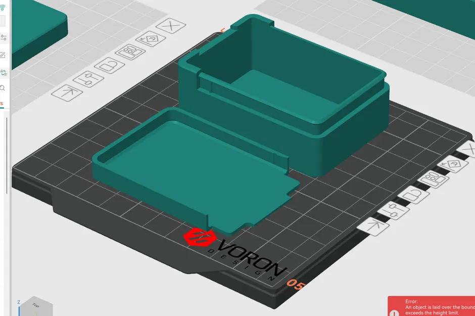 Hộp lưu trữ nắp trượt 21x60x40 - Image 1