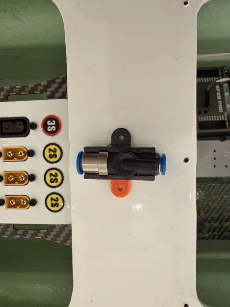 Mount van bi Festo 6mm (Kugelhahn 6mm / QH-QS-6) - Image 1