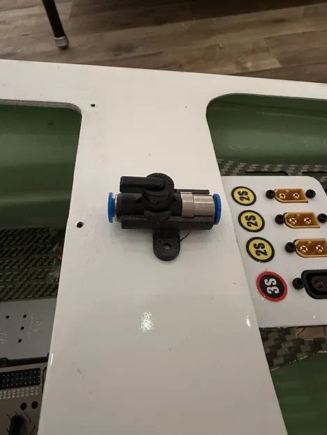 Mount van bi Festo 6mm (Kugelhahn 6mm / QH-QS-6) - Image 2