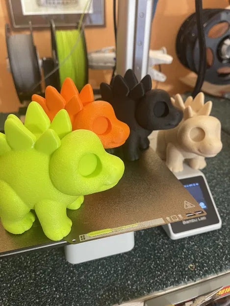 Stegosaurus Nhỏ Xinh – STEGGIE (cartoon, noAMS) - Image 6