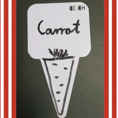 Bảng ghi tên cây (a board for naming plants)