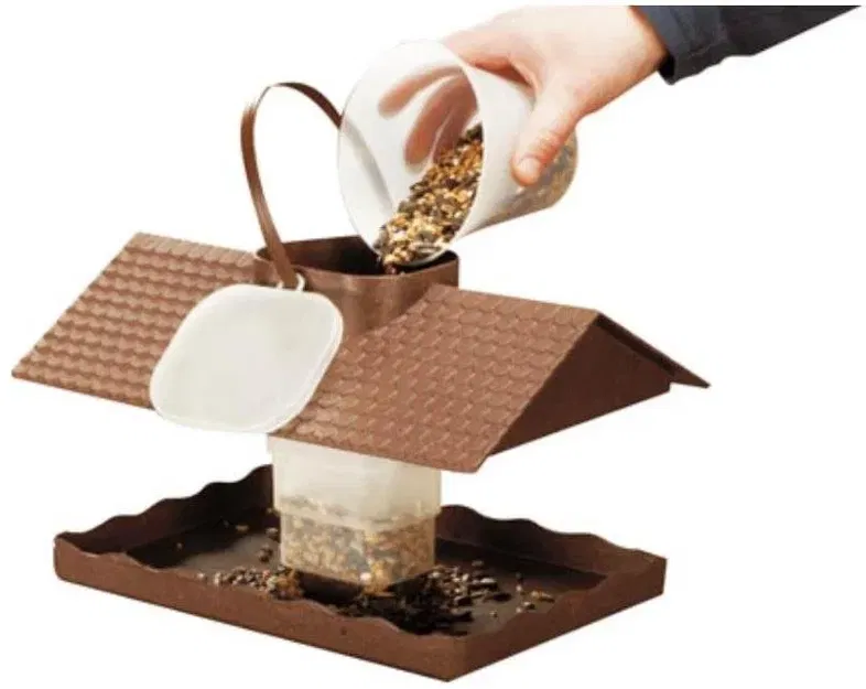 Nắp cho máng ăn chim Kubala, wood-plastic 31 × 21 × 18 cm - Image 3