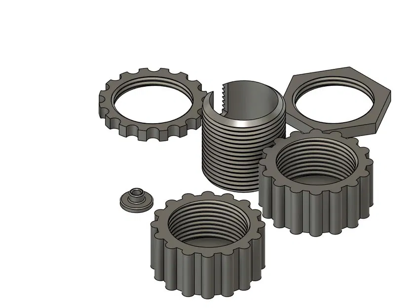 Passthru Nắp Vặn Có Rãnh (Slotted Screwtop Passthru) - Image 5