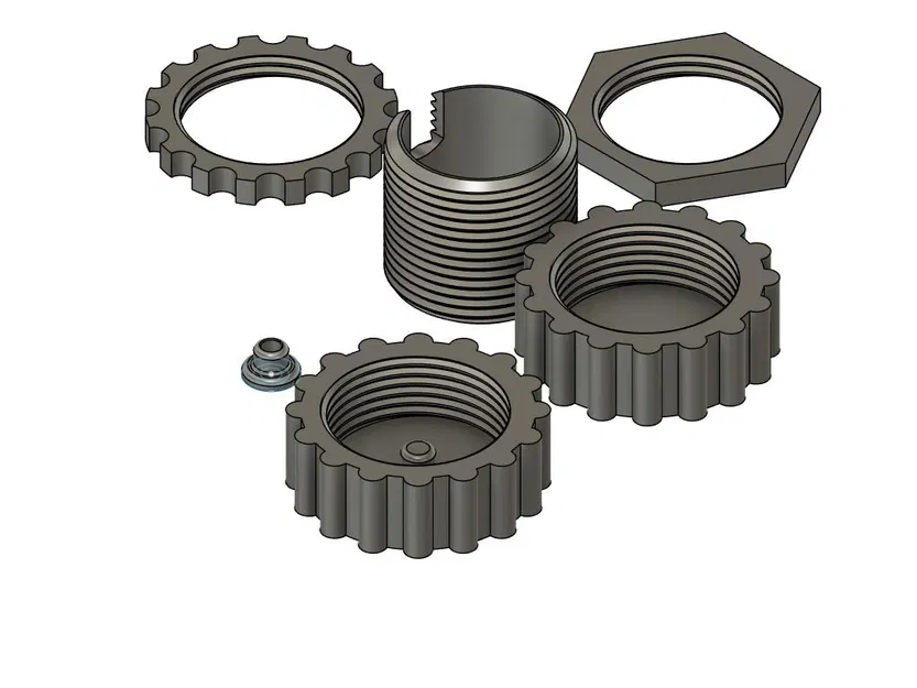 Passthru Nắp Vặn Có Rãnh (Slotted Screwtop Passthru) - Image 6