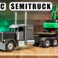 DIY RC SemiTruck – Mẫu Semitruck RC in 3D với móc trailer tự động - Thumbnail 1