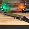 DIY RC SemiTruck – Mẫu Semitruck RC in 3D với móc trailer tự động - Thumbnail 11