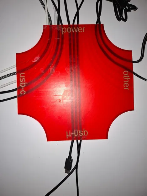 Bộ sắp xếp cáp cho trạm sạc (cable organiser for charging stations) - Image 2