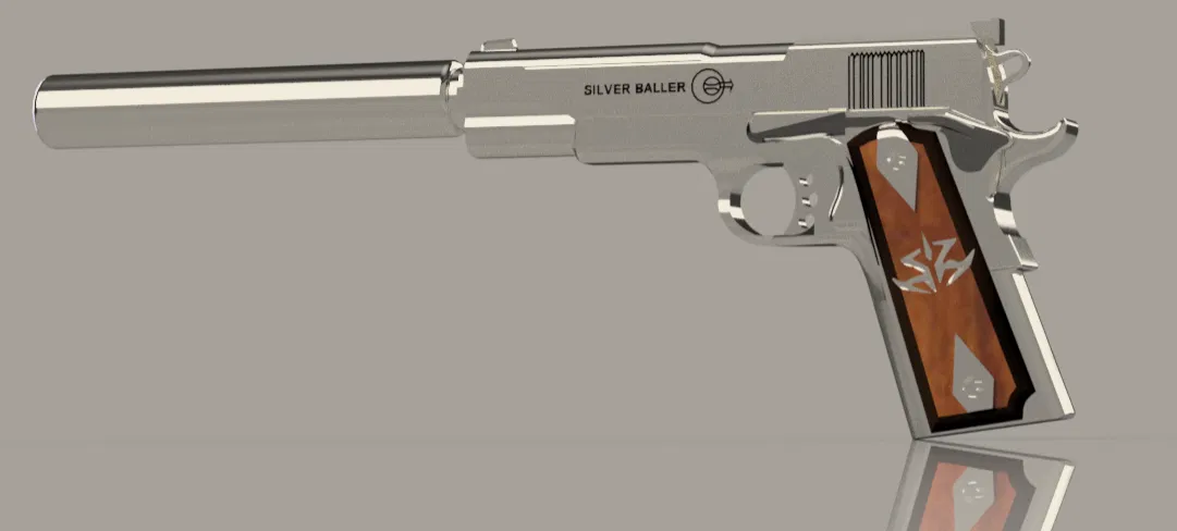 Móc Khóa Silver Baller - Image 1