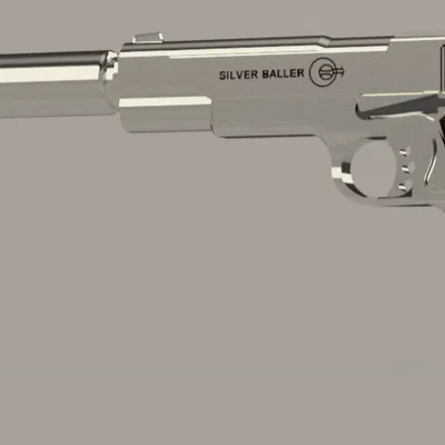 Móc Khóa Silver Baller