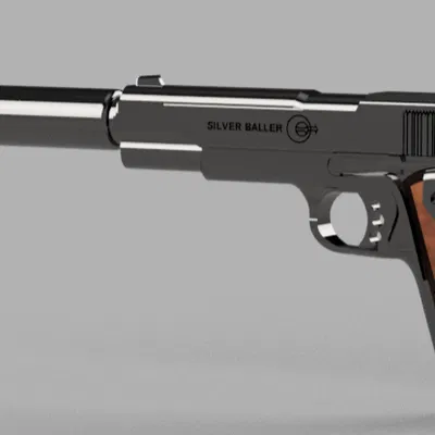 Móc Khóa Silver Baller