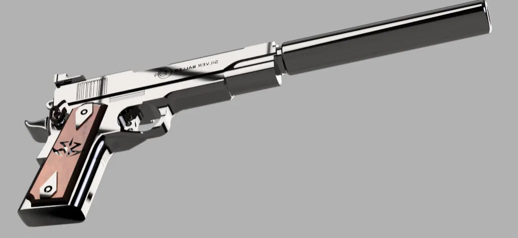 Móc Khóa Silver Baller - Image 3