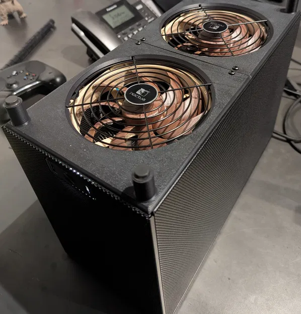 SSUPD Meshroom D Better Bottom – Mod đáy case + fan shroud Noctua - Image 1