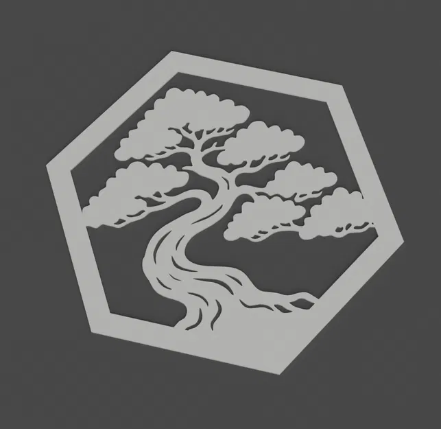 Tranh treo tường Bonsai (Bonsai Wall Art) - Image 1