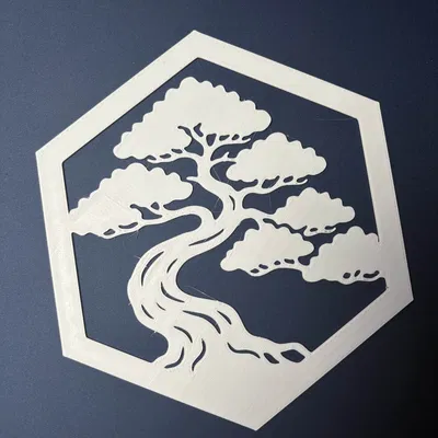 Tranh treo tường Bonsai (Bonsai Wall Art)