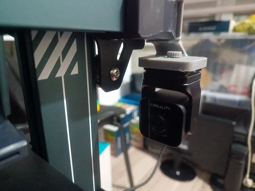 Chặn tăng đai Neptune 4 Plus/Max kèm ngàm camera Creality Nebula - Image 2