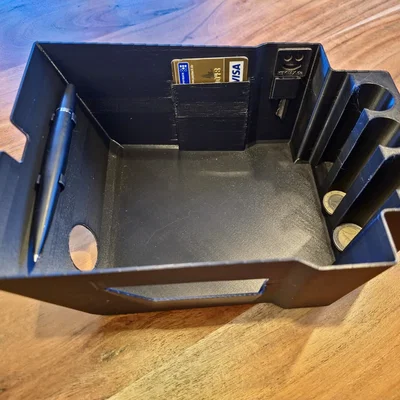 Organizer hộc trung tâm Volvo XC90 T8 (MY 2025.5 trở đi)