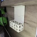 Giỏ treo dưới gầm bàn (Under desk basket) - Thumbnail 2