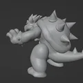 Bowser – Tượng điêu khắc 3D - Thumbnail 2