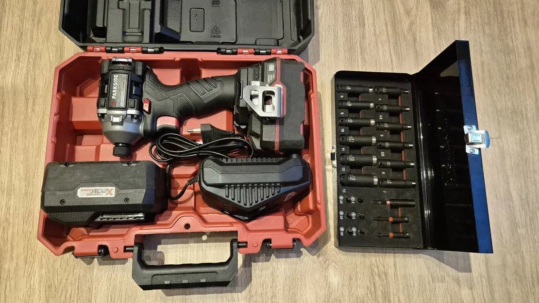 Giá đỡ bộ mũi bit Parkside PSS 21 cho hộp PDSSAP 20-Li - Image 2