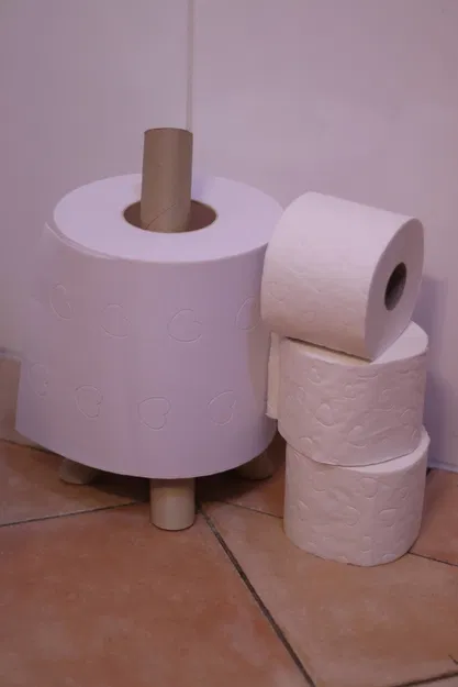 Thùng đựng lõi giấy vệ sinh (Toilet Paper Roll Bin) - Image 2