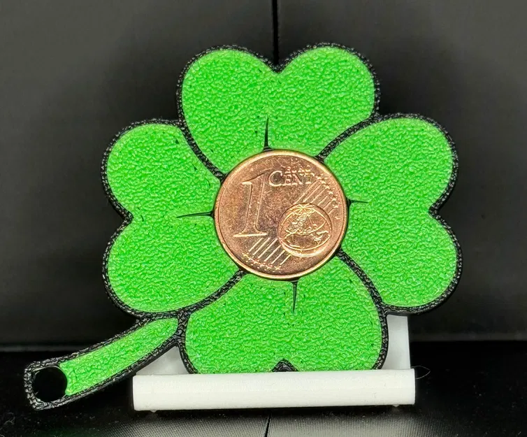 Cỏ bốn lá may mắn +1 đồng xu may mắn (Lucky clover +1 lucky cent) - Image 4