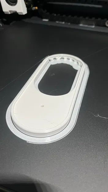 Adapter lắp sát cửa cho khóa Aqara U200 (Lite) (Universal Door Flush Adapter) - Image 2