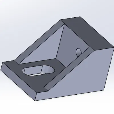 Ngàm gắn cảm biến filament cho Ender 3 V3 KE hoặc SE