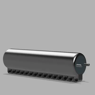 Bình khí nén LEGO Technic gắn beam 15 lỗ