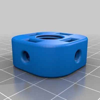 Hi-hat clutch (ngàm kẹp hi-hat) in 3D