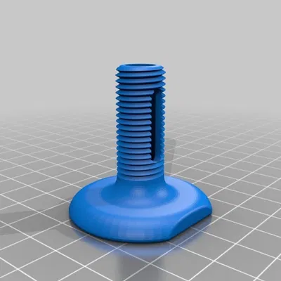 Hi-hat clutch (ngàm kẹp hi-hat) in 3D