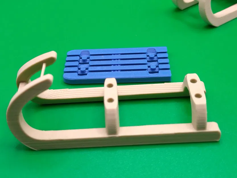 Đồ trang trí xe trượt tuyết (Snow sled ornament) - Image 2