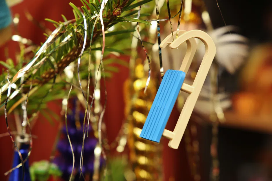 Đồ trang trí xe trượt tuyết (Snow sled ornament) - Image 4