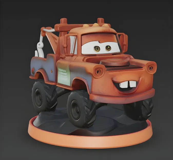 Mô hình Mater (Cars) Crash Derby - Image 1