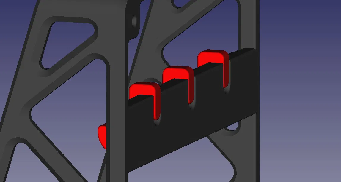 Wieszak treo chìa khóa kèm đế nhỏ (Wieszak na klucze z podstawka) - Image 3