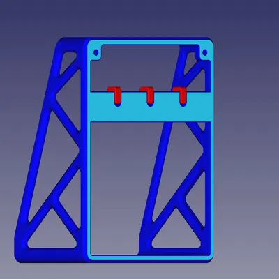 Wieszak treo chìa khóa kèm đế nhỏ (Wieszak na klucze z podstawka)