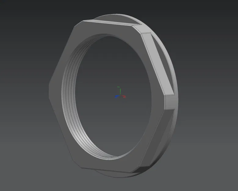 Bịt lỗ M50x1.5 (blind stuffing) + đai ốc & gioăng TPU - Image 7