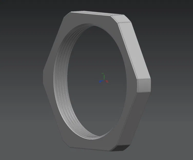 Bịt lỗ M50x1.5 (blind stuffing) + đai ốc & gioăng TPU - Image 8