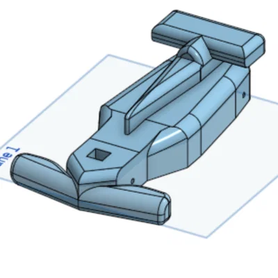 Xe F1 có cánh quạt (f1 propller car)