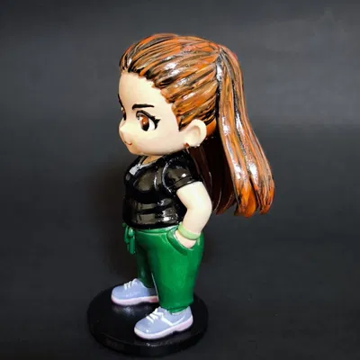 Búp bê phong cách cartoon (muñeca estilo cartoon)