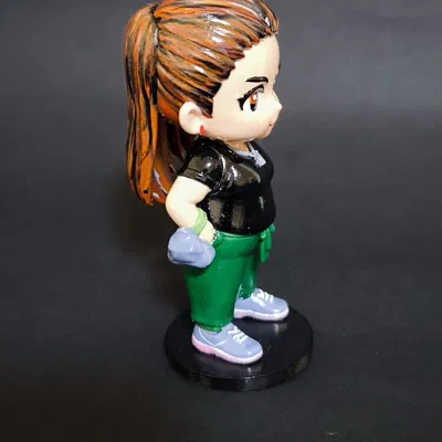 Búp bê phong cách cartoon (muñeca estilo cartoon)