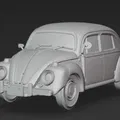 VW VOLKSWAGEN BEETLE Classic – Mẫu 3D xe Beetle cổ điển - Thumbnail 2